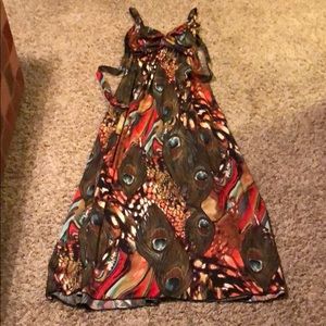 Peacock Dress